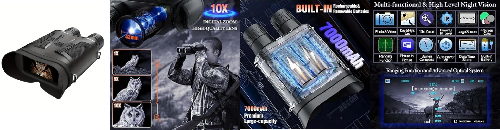 qualità occhiali di protezione di visione notturna fabbrica