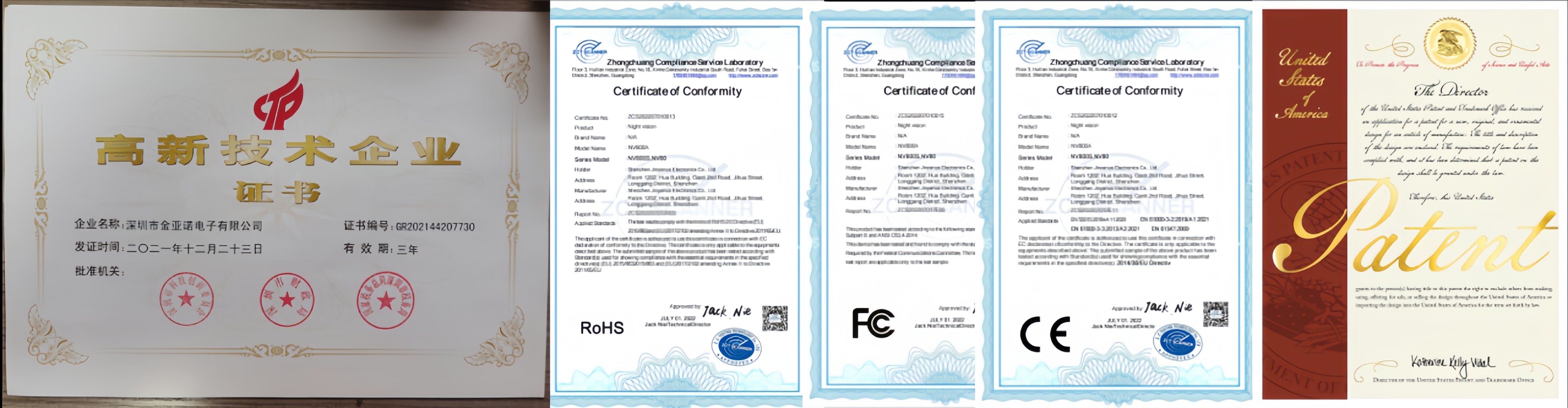 qualità occhiali di protezione di visione notturna fabbrica