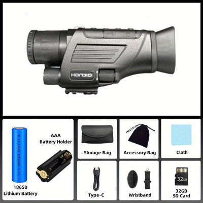 Definizione 1080P Monoculare di visione notturna con illuminatore IR 850NM