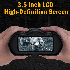 3.7V Digital Rechargeable Night Vision binocoli di caccia infrarossi 1080P