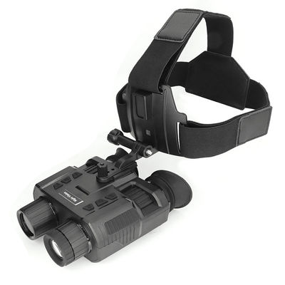 Biocerchi di visione notturna IR a infrarossi 850nm 8X digitale HD testa montata per elmetto
