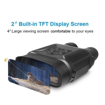 Binocolo digitale a visione notturna a infrarossi con funzione di videocamera e grande schermo 210X145X65MM