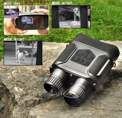Binocolo digitale a visione notturna a infrarossi con funzione di videocamera e grande schermo 210X145X65MM