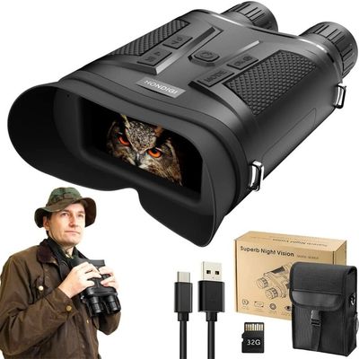 Immagine Biocolore Nero Verde Dispositivo di visione notturna 50mm Lente USB IR LED Zoom