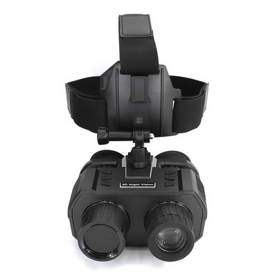 Casco Visore notturno montato Binocoli Occhiali IR Ottica digitale Visione per la caccia