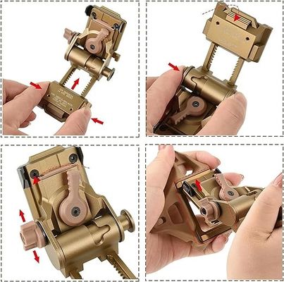 L' accessorio di visione notturna pieghevole L4G24 per occhiali da vista per adulti leggero a 5,76 oz