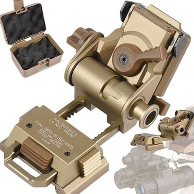 Casco Scopo di visione notturna Attachments Tactical Mount Pieghevole Occhiali di visione notturna verticali