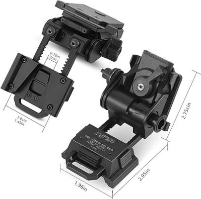 Occhiali di visione notturna da 36 libbre per casco tattico montato L4G24 NVG Metal