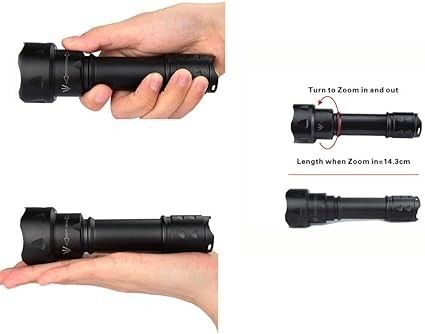 Tipo di sorgente luminosa IR 940 nm con percorso luminoso a LED da 850 nm Distanza di percorso luminoso 100 metri Batterie di alluminio-litio-polimero richieste