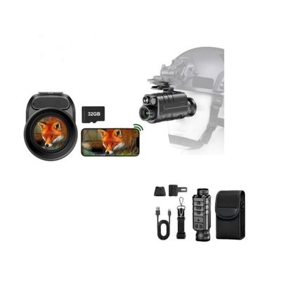Display Resolution 854*480 Dispositivo di visione notturna con immagine da 9 MP e batteria al litio ricaricabile