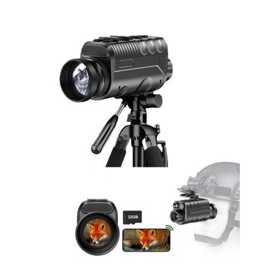Rifle a lungo raggio di peso leggero Monoculare Precisione HD Camera 4K 6X 4X tattica