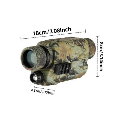 5X ingrandimento visione notturna monoculare 3X zoom digitale infrarossi occhiali di visione notturna