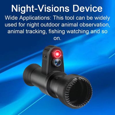 Dispositivo di visione notturna digitale a infrarossi Dispositivo di visione notturna di giorno a uso notturno Dispositivo di visione notturna 500M Distanza di visione completa in nero Dispositivo di visione notturna digitale 4X