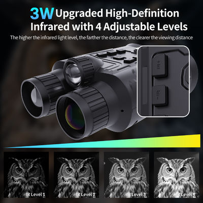 6X Optical Zoom Mini90 Binocoli di visione notturna a infrarossi 40MP Foto e video 4K Durata della batteria 15 ore Vedere al buio per la pesca o per il trekking in barca